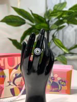 خاتم العين فضه عيار925