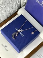 سلسال سوارفيسكي هلال قولد روز كريستالة