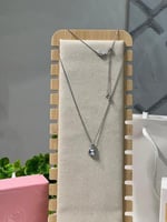 سلسال سوارفيسكي فضي - أزرق