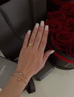 خاتم carter الذهبي LOVE