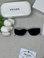 نظارة PRADA أطار ذهبي -وردي