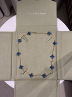 سلسال فان كليف 10 وردات - أزرق