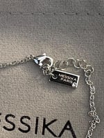 اسوارة MESSIKA معدن فضي بكريستالات