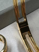 أسوارة مع خاتم MESSIKA معدن ذهبي