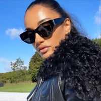 نظارة - سان لوران أسود