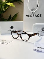 نظارة versace- إطار تايقر - عدسة شفافة
