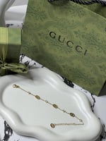 اسوارة GUCCI معدن ذهبي
