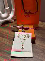 سلسال hermes ذهبي - وردي