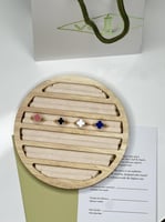 خاتم van cleef ملون .