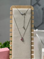 سلسال سوارفيسكي فضي-وردي