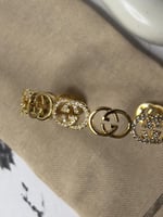 اسوارة GUCCI معدن ذهبي