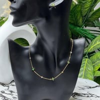 سلسال LOUIS VUITTON ذهبي- زيتي