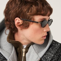 نظارة - MIU MIU إطار أسود - عدسة اسود