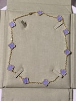 سلسال فان كليف 10 وردات - فيروزي