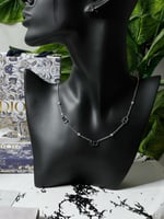 سلسال Dior معدن فضي