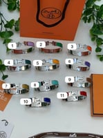 إسوارة Hermes معدن فضي