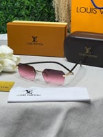 نظارة LOUIS VUITTON وردي مدرج