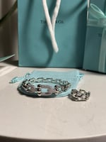 اسوارة Tiffany فضي