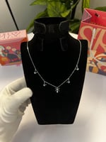 سلسال الزهور اخظر فضة عيار 925