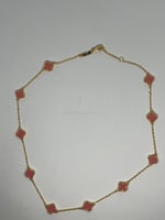 سلسال Van cleef وردي -صغير