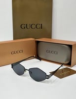 نظارة gucci - إطار أسود - عدسة أسود