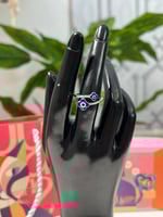 خاتم العين فضه عيار925