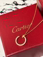 سلسال carter الماسي ذهبي