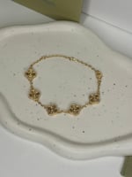 إسوارة Van cleef ذهبي حجم صغير