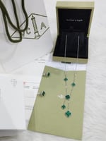 سلسال شوكر مع حلق Van cleef