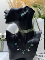 سلسال شوكر مع حلق Van cleef