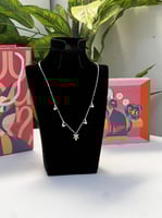 سلسال الزهور فضة عيار 925