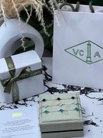 أسوارة Van cleef فضي وردة