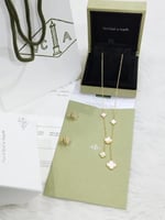 سلسال شوكر مع حلق Van cleef