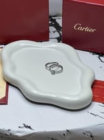 خاتم carter الماسي فضي