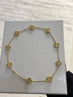 سلسال فان كليف 10 وردات - ذهبي