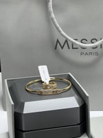 اسوارة مع خاتم MESSIKA معدن ذهبي