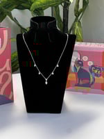 سلسال الدمعه فضة عيار 925