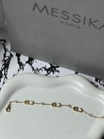 أسوارة MESSIKA معدن ذهبي بكريستالات