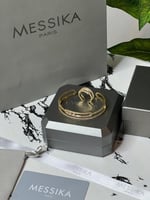 أسوارة مع خاتم MESSIKA معدن ذهبي
