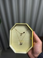 سلسال swarovski روز قولد ازرق