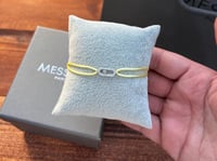 أسوارة MESSIKA خيط ملون فضي