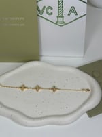 إسوارة Van cleef ذهبي