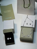 طقم van cleef فضي