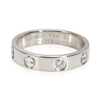 خاتم carter الفضي بفصوص