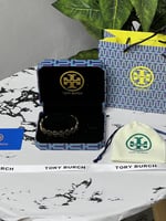 إسوارة TORY BURCH معدن ذهبي بفصوص