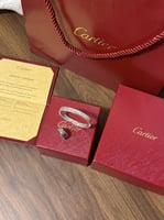 أسوارة + خاتم cartier مقاس 15 سم