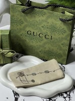 اسوارة GUCCI معدن فضي