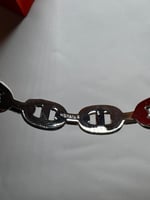 إسوارة HERMES وجهين لون فضي