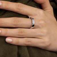 خاتم apm الفضي مجموعة داينتي