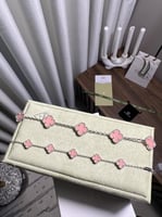 إسوارة Van cleef فضي - كبير + مني